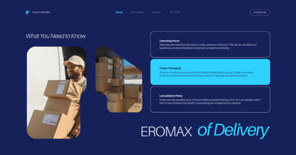 Eromax livraison Maroc